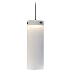 ET2 Highball Black LED Mini-Pendant Light with Cylindrical Shade