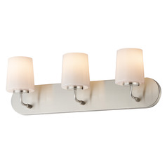 Maxim Lighting Durham Satin Nickel Bathroom Light