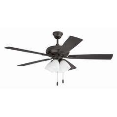 Craftmade Lighting Eos Classic Bronze LED Ceiling Fan with Light