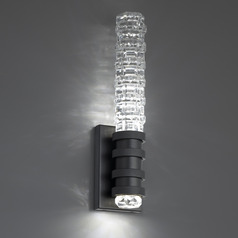 Schonbek Beyond Kemberly Black LED Sconce