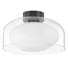 Mitzi Kinsley Old Bronze Single Light Flush Mount