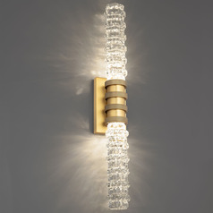 Schonbek Beyond Kemberly Aged Brass LED Bathroom Light