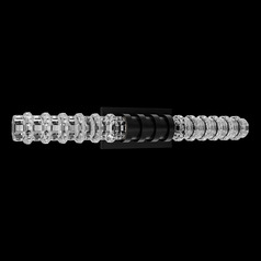 Schonbek Beyond Kemberly Black LED Bathroom Light