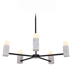 Kalco Lighting Quadra Matte Black Pendant Light