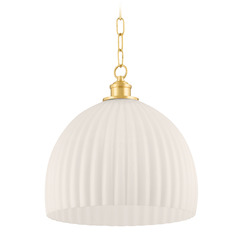 Mitzi Stella Large Aged Brass Wall Sconce