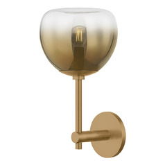 Troy Lighting August Patina Brass LED Sconce
