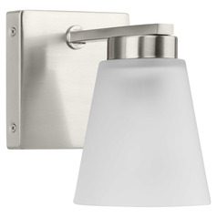 Progress Lighting Tanner Brushed Nickel Sconce