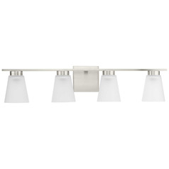 Progress Lighting Tanner Brushed Nickel Bathroom Light