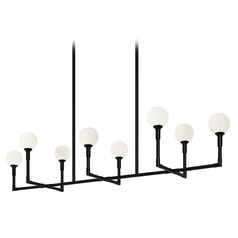 Matteo Lighting Candlestix Black Island Light