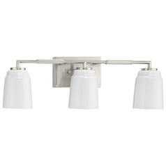 Progress Lighting Spenser Brushed Nickel Bathroom Light