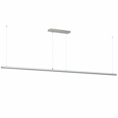 Continuum 36-Inch 3CCT LED Linear Pendant in Black by ET2