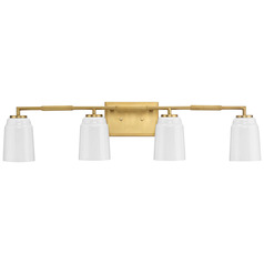 Progress Lighting Spenser Brushed Gold Bathroom Light