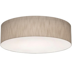 Afx Lighting Anton Jute Flushmount Light