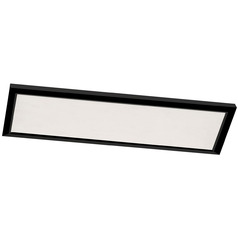 Afx Lighting Lugano Black LED Flushmount Light