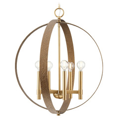 Progress Lighting Allegheny Soft Gold Pendant Light