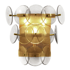 Maxim Lighting Loren Weathered Brass Sconce