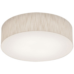 Afx Lighting Anton Jute LED Flushmount Light