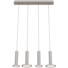 Afx Lighting Luna White LED Multi-Light Pendant