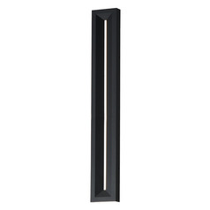 ET2 Fosso Black LED Outdoor Wall Light