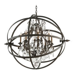 Crystal Orb Chandelier Pendant Light | F2996 | Destination Lighting