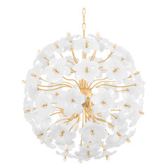 Corbett Lighting Hygea Gold Leaf LED Chandelier