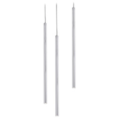 Afx Lighting Point Polished Chrome LED Multi-Light Pendant with Cylindrical Shade