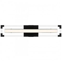 Quoizel Lighting Elias Matte Black LED Bathroom Light