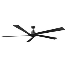 Visual Comfort Fan Collection Sean Lavin Aspen 84 Midnight Black Ceiling Fan Without Light