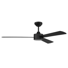 Craftmade Lighting Provision Flat Black Ceiling Fan Without Light