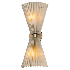 Troy Lighting Dell Patina Brass LED Sconce
