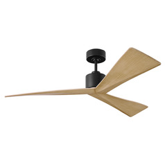 Visual Comfort Fan Collection Sean Lavin Adler 52 Midnight Black Ceiling Fan Without Light