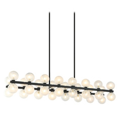 Matteo Lighting Nimbus Matte Black LED Island Light