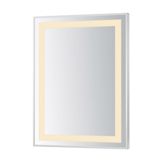 Framed Rectangle 24-Inch Illuminated Mirror