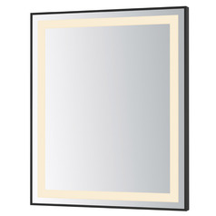 Framed Rectangle 30-Inch Illuminated Mirror