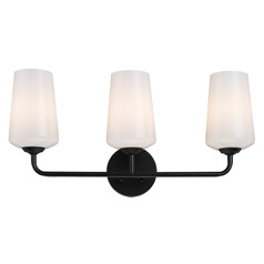 Progress Lighting Celino Black Bathroom Light