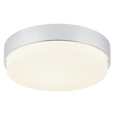 Matteo Lighting Quintz Chrome LED Flushmount Light