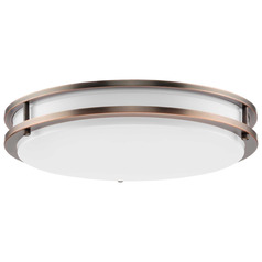 Progress Lighting Abide LED Urban Bronze LED Flushmount Light