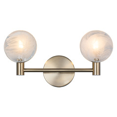 Matteo Lighting Cloudburst Champagne Gold LED Bathroom Light