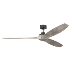 Visual Comfort Fan Collection Sean Lavin Collins Smart 70 Aged Pewter Ceiling Fan Without Light