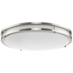 Progress Lighting Abide LED Brushed Nickel LED Flushmount Light