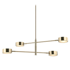 Matteo Lighting Weatherton Champagne Gold LED Island Light