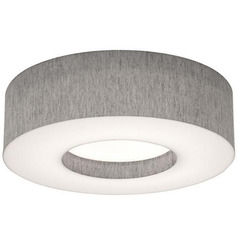 Afx Lighting Montclair Grey Flushmount Light