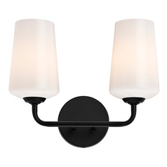 Progress Lighting Celino Black Bathroom Light