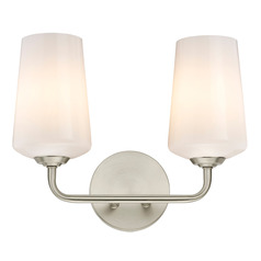 Progress Lighting Celino Brushed Nickel Bathroom Light