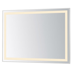 Framed Rectangle 48-Inch Illuminated Mirror