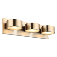 Matteo Lighting Weatherton Champagne Gold LED Bathroom Light