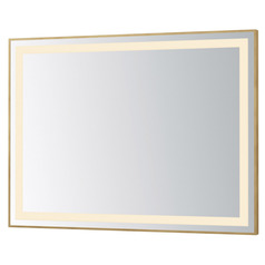 Framed Rectangle 48-Inch Illuminated Mirror