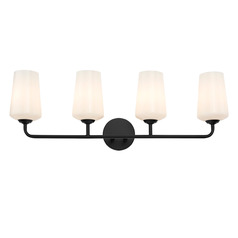 Progress Lighting Celino Black Bathroom Light