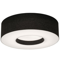 Afx Lighting Montclair Black LED Flushmount Light