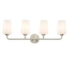 Progress Lighting Celino Brushed Nickel Bathroom Light